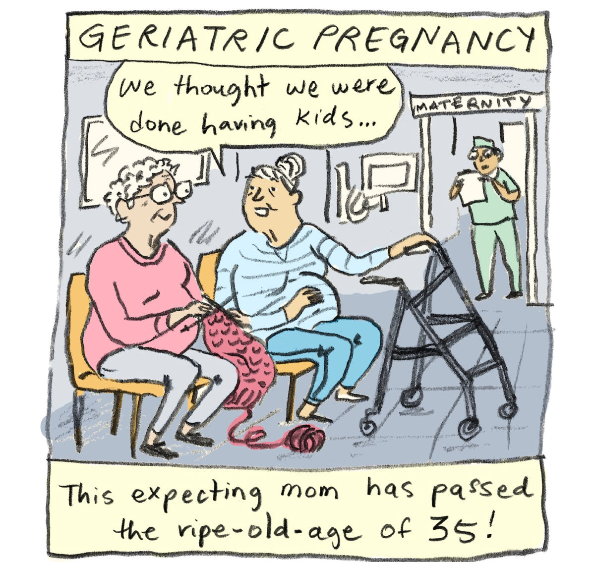 Who are you calling Geriatric ?