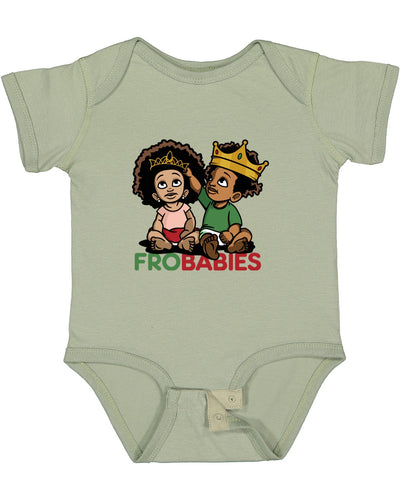 Frobabies Signature Logo Short Sleeve Onesie