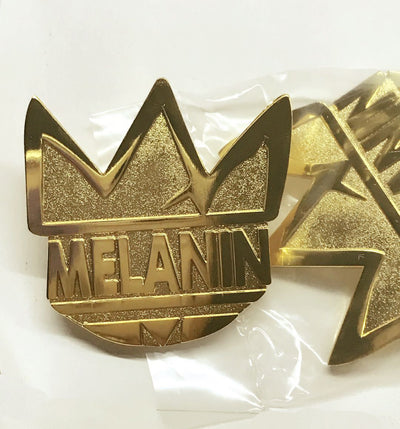 Melanin Royalty Lapel Pin